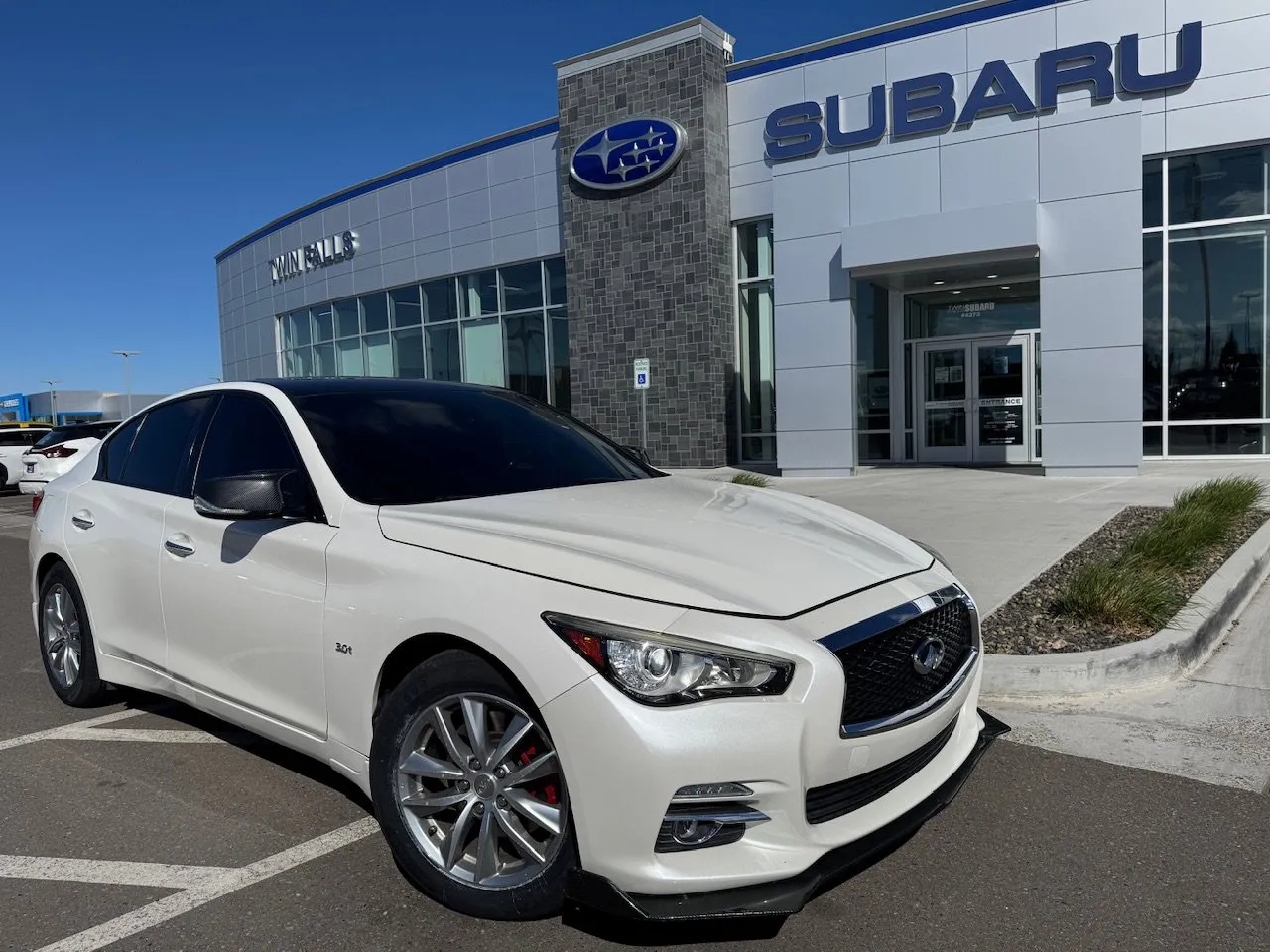 White 2017 INFINITI Q50 3.0t Premium for sale in Twin Falls, ID