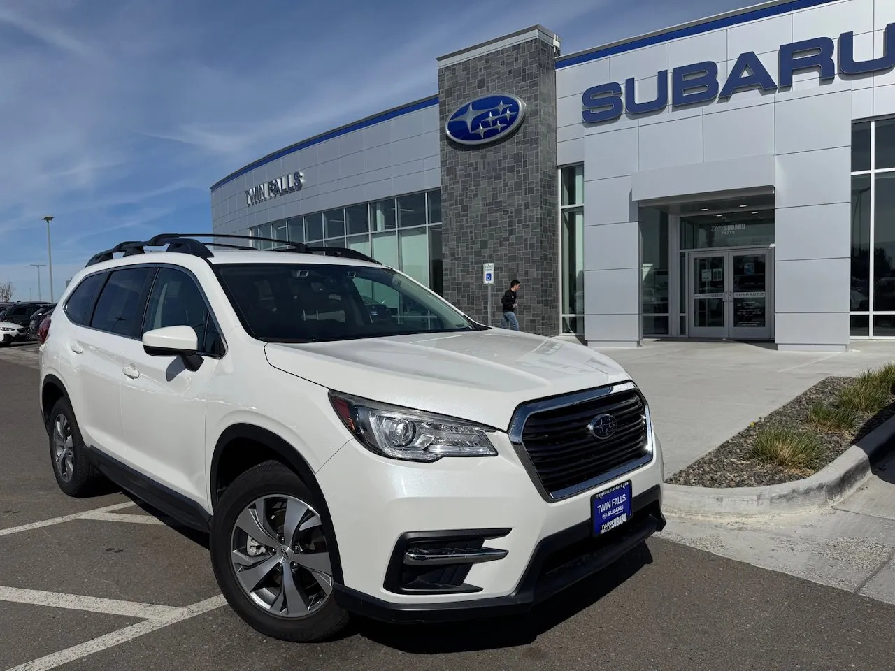 White 2022 Subaru Ascent Premium for sale in Twin Falls, ID