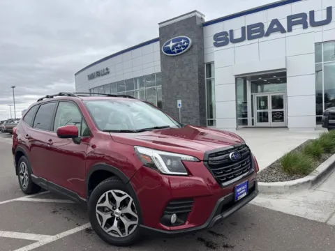 Red 2023 Subaru Forester Premium for sale in Twin Falls, ID