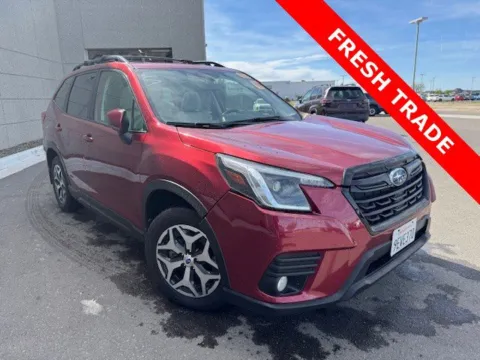 Red 2023 Subaru Forester Premium for sale in Twin Falls, ID