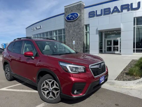 Red 2021 Subaru Forester Premium for sale in Twin Falls, ID