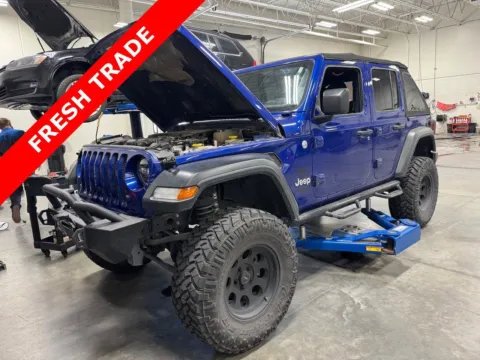 Blue 2019 Jeep Wrangler Unlimited Sport S for sale in Twin Falls, ID