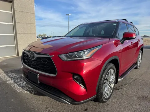 Another view of 2022 Toyota Highlander Platinum for sale in Twin Falls, ID at Twin Falls Subaru