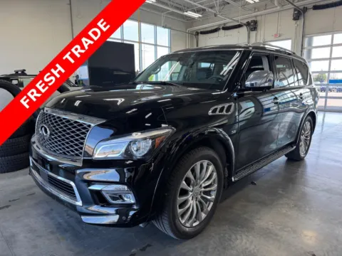 Black 2015 INFINITI QX80 for sale in Twin Falls, ID