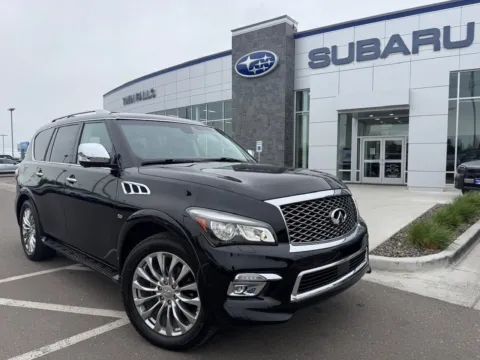 Black 2015 INFINITI QX80 for sale in Twin Falls, ID