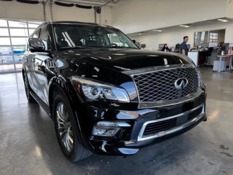 Another view of 2015 INFINITI QX80 for sale in Twin Falls, ID at Twin Falls Subaru