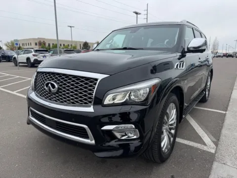 Another view of 2015 INFINITI QX80 for sale in Twin Falls, ID at Twin Falls Subaru