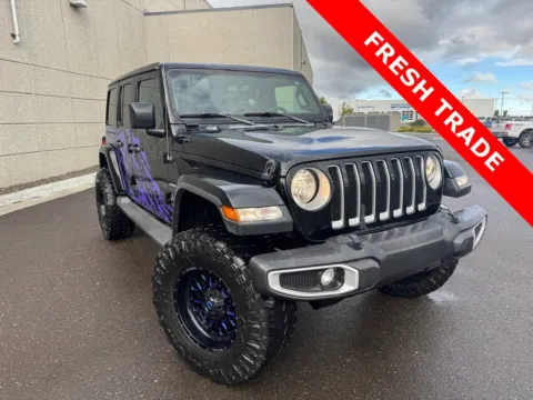 Black 2020 Jeep Wrangler Unlimited Sahara for sale in Twin Falls, ID