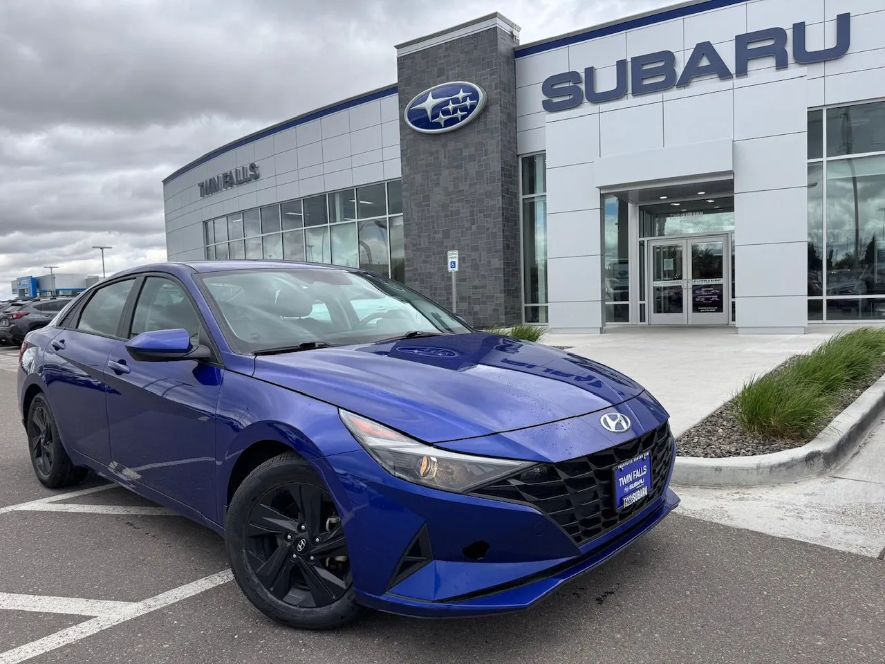 Blue 2023 Hyundai Elantra SEL for sale in Twin Falls, ID