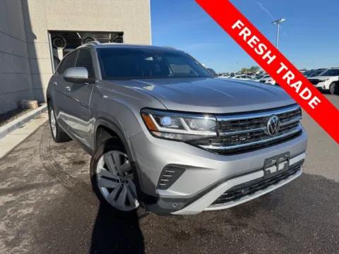 Silver 2021 Volkswagen Atlas Cross Sport 3.6L V6 SE w/Technology for sale in Twin Falls, ID