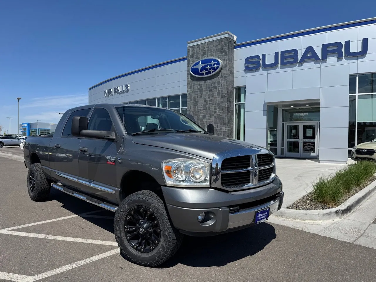 Gray 2008 Dodge Ram 2500 Laramie for sale in Twin Falls, ID