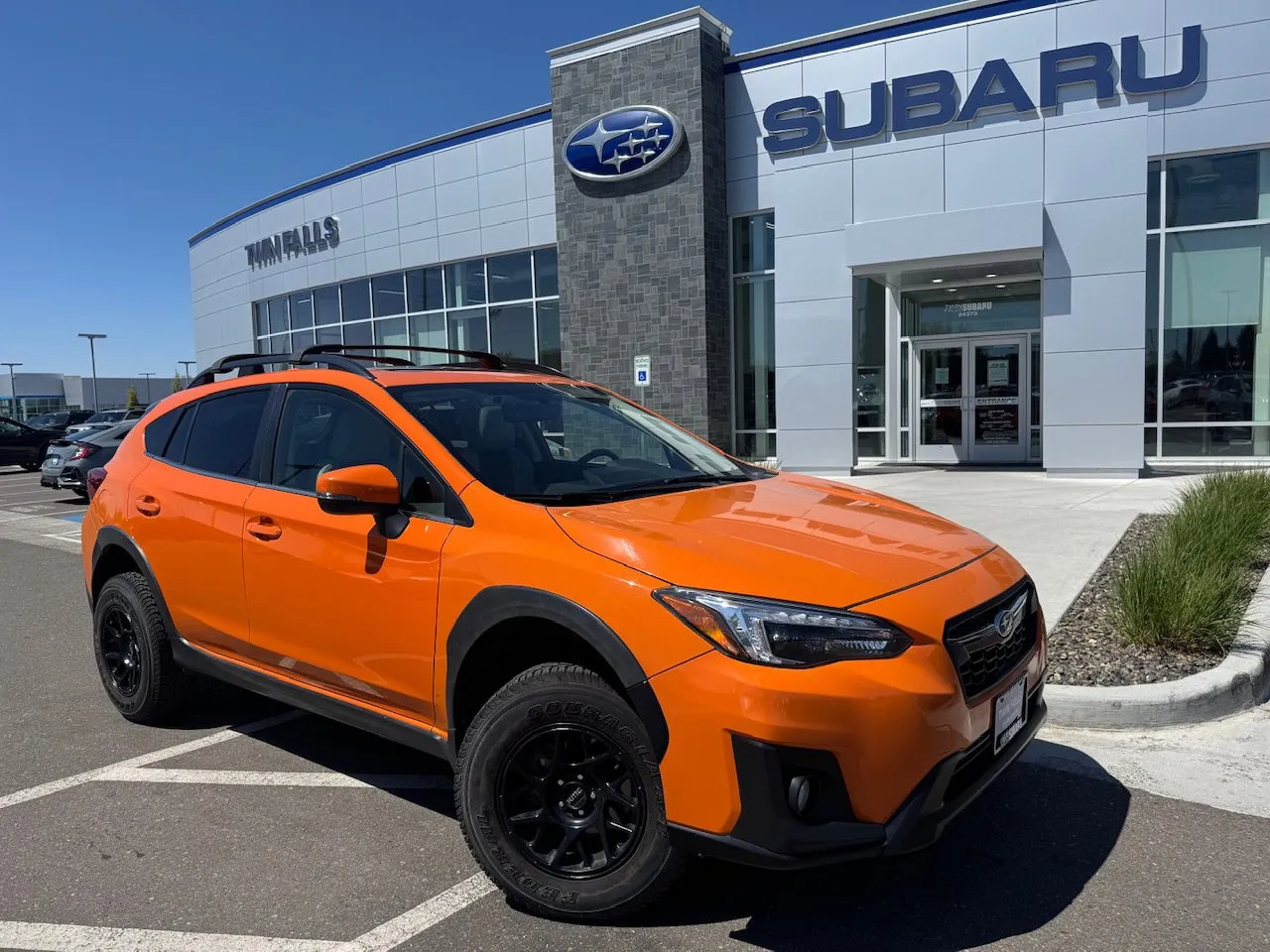 Orange 2018 Subaru Crosstrek Limited for sale in Twin Falls, ID
