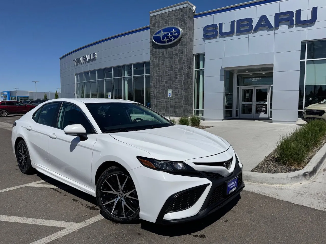White 2023 Toyota Camry SE for sale in Twin Falls, ID