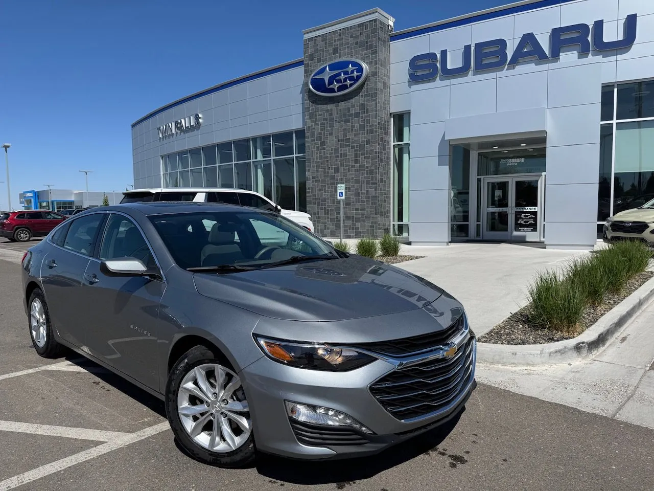 Gray 2024 Chevrolet Malibu LT for sale in Twin Falls, ID