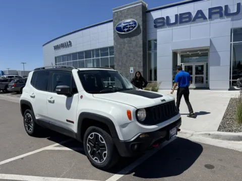 White 2015 Jeep Renegade Trailhawk for sale in Twin Falls, ID