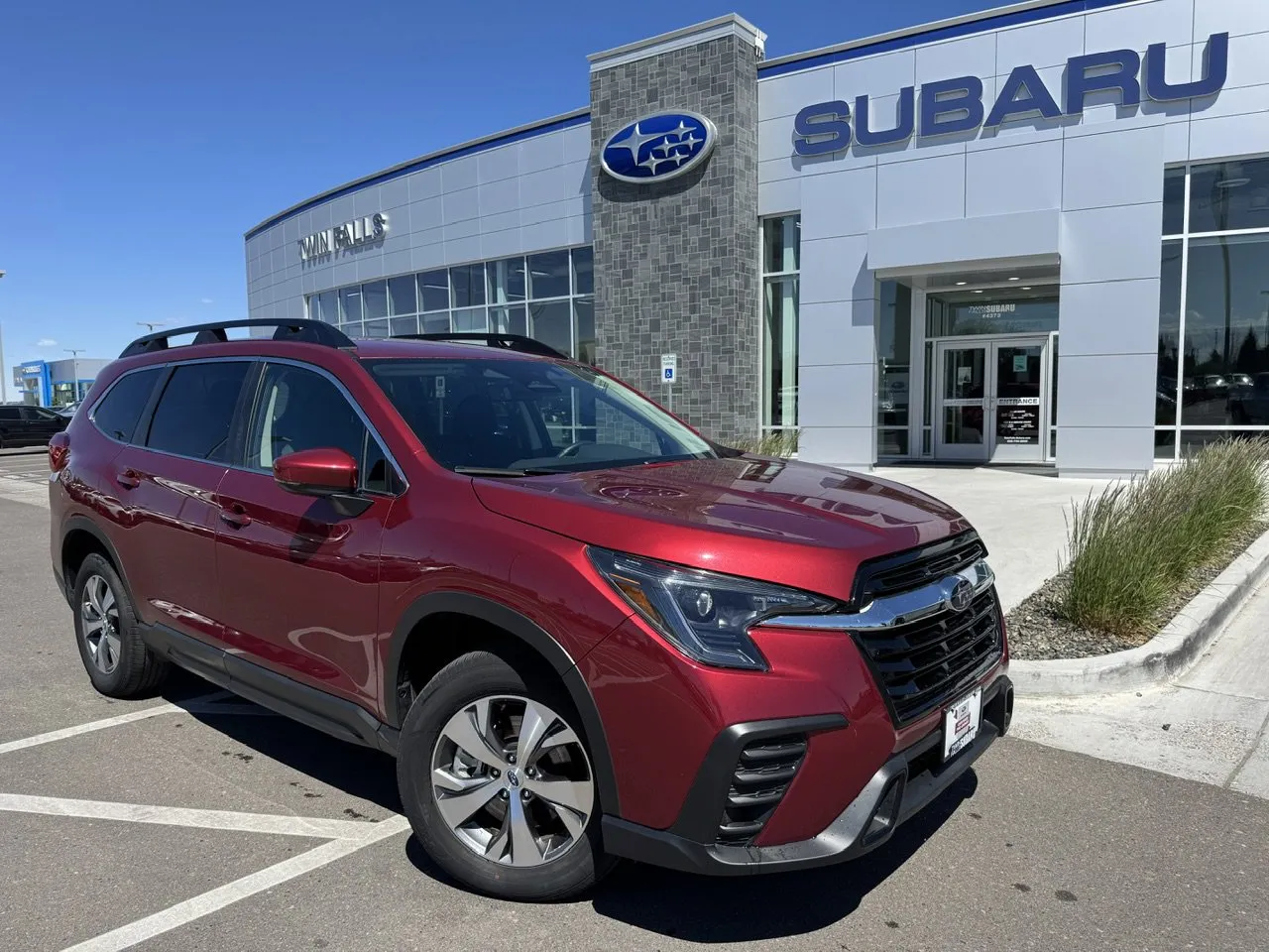 Red 2025 Subaru Ascent Premium for sale in Twin Falls, ID