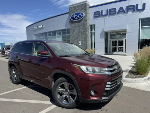 Red 2019 Toyota Highlander Limited Platinum for sale in Twin Falls, ID