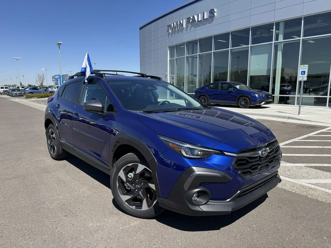 Blue 2026 Subaru Crosstrek Limited for sale in Twin Falls, ID
