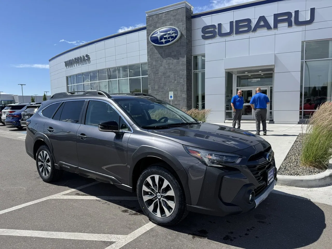 Gray 2023 Subaru Outback Limited for sale in Twin Falls, ID