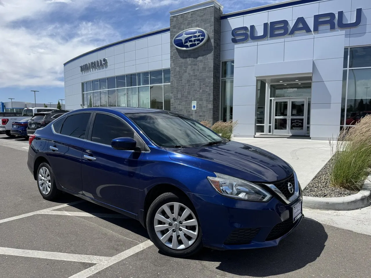 Blue 2018 Nissan Sentra S for sale in Twin Falls, ID