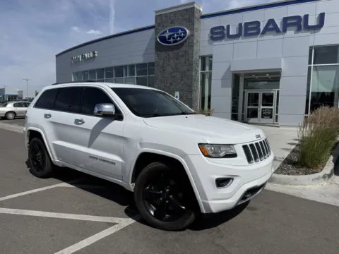 White 2015 Jeep Grand Cherokee Overland for sale in Twin Falls, ID