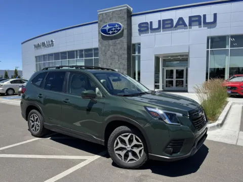 Green 2023 Subaru Forester Premium for sale in Twin Falls, ID