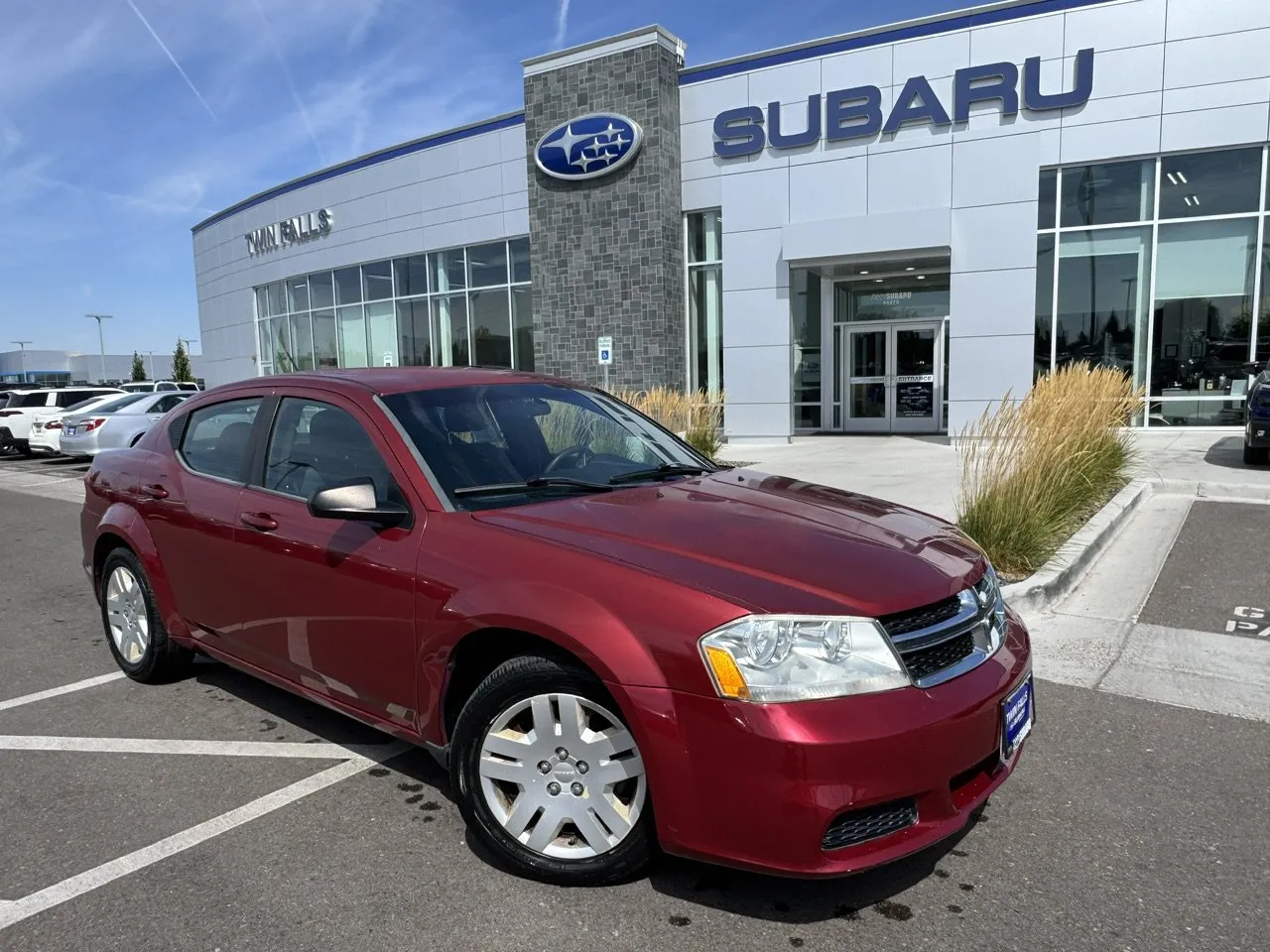Red 2014 Dodge Avenger SE for sale in Twin Falls, ID
