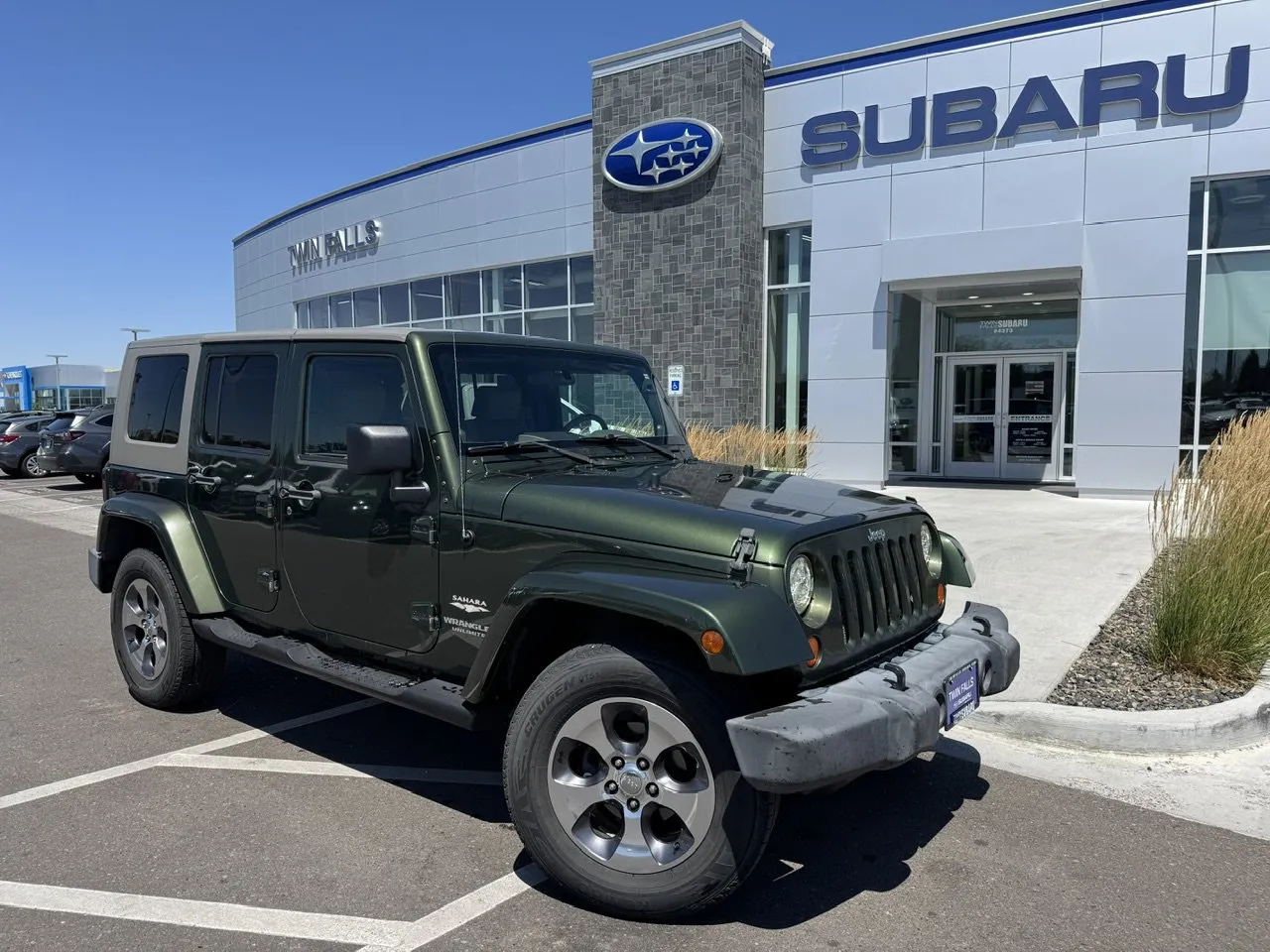 Green 2007 Jeep Wrangler Unlimited Sahara for sale in Twin Falls, ID