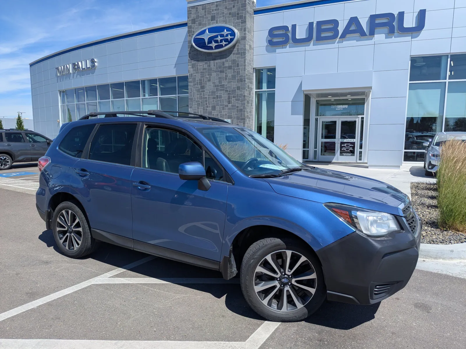 Blue 2018 Subaru Forester Premium for sale in Twin Falls, ID