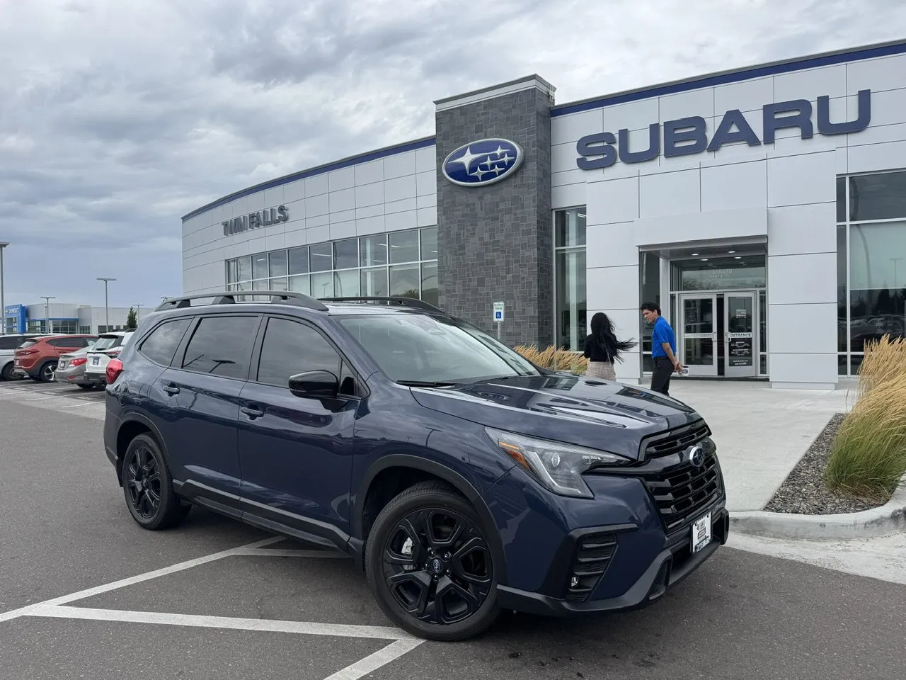 Blue 2025 Subaru Ascent Onyx Edition Touring for sale in Twin Falls, ID