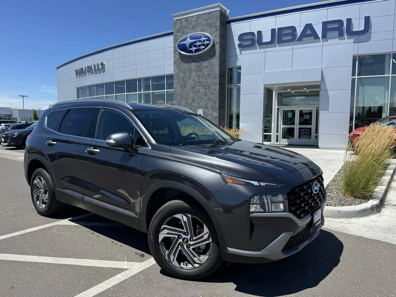 Gray 2023 Hyundai Santa Fe SEL for sale in Twin Falls, ID