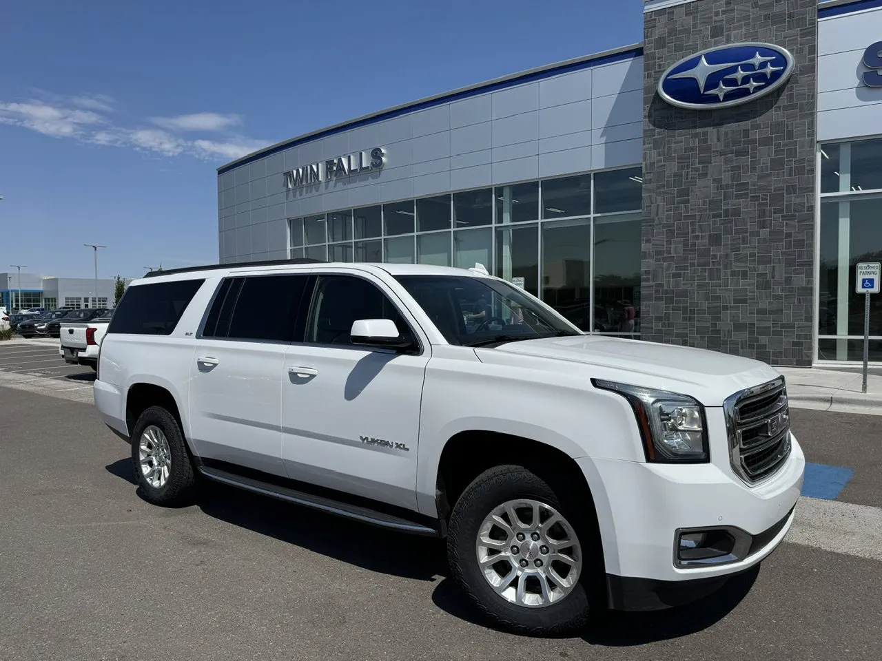 White 2019 GMC Yukon XL SLT for sale in Twin Falls, ID