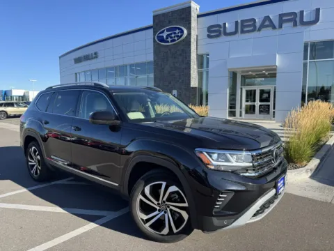 Black 2021 Volkswagen Atlas 3.6L V6 SEL Premium for sale in Twin Falls, ID