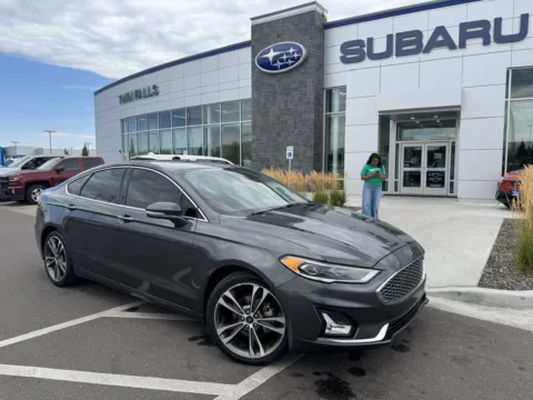 Gray 2020 Ford Fusion Titanium for sale in Twin Falls, ID