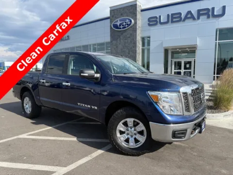 Blue 2018 Nissan Titan SV for sale in Twin Falls, ID