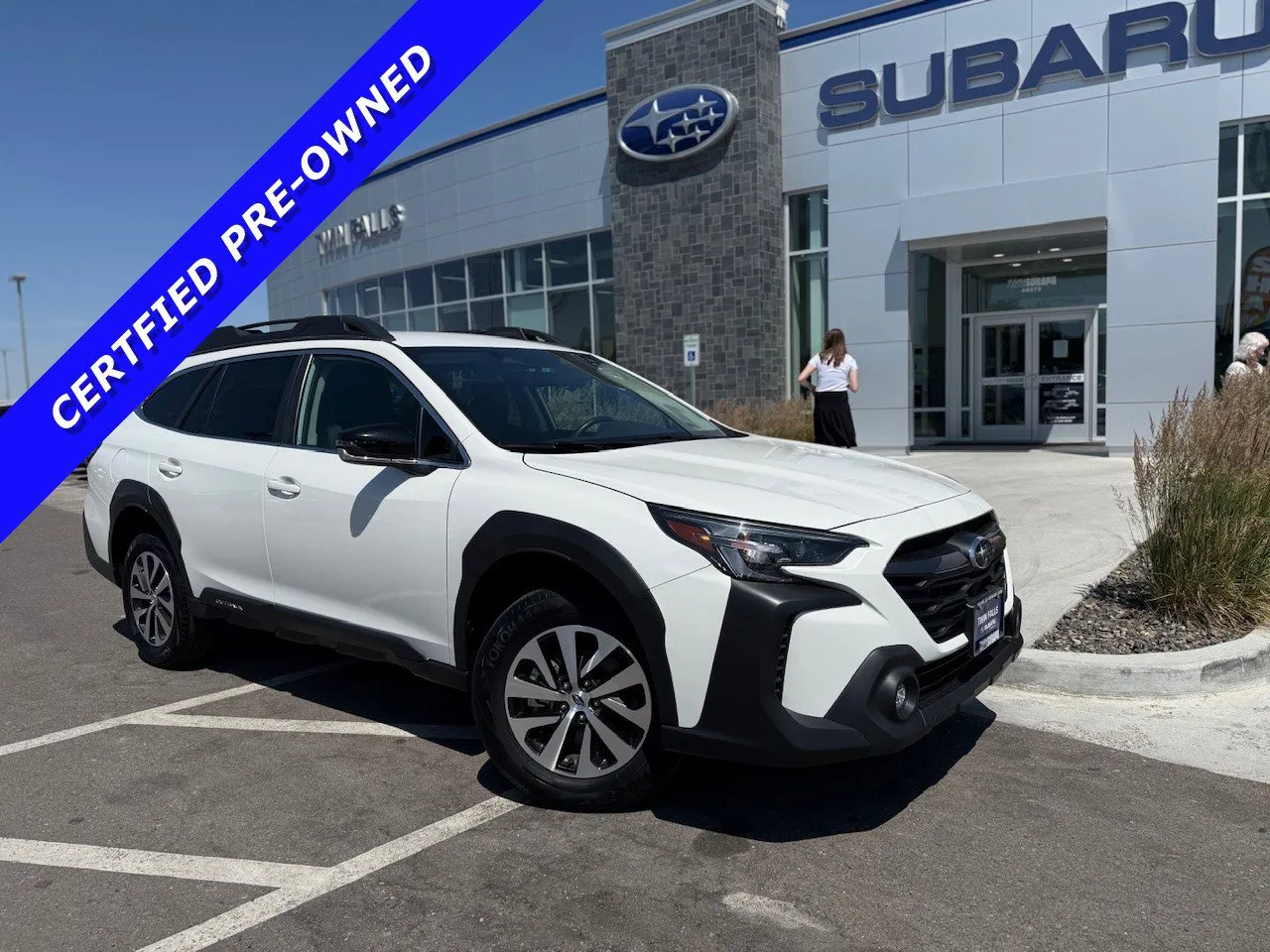 White 2024 Subaru Outback Premium for sale in Twin Falls, ID