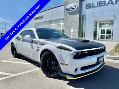 White 2023 Dodge Challenger R/T Scat Pack Widebody for sale in Twin Falls, ID