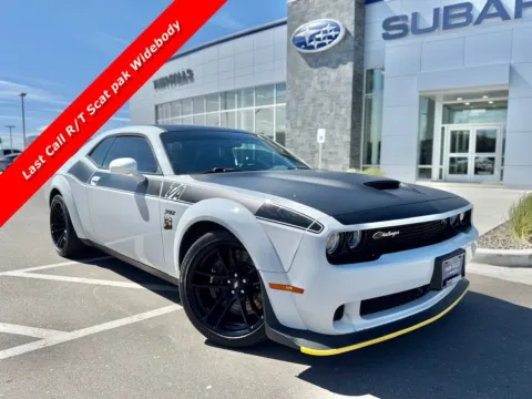 White 2023 Dodge Challenger R/T Scat Pack Widebody for sale in Twin Falls, ID