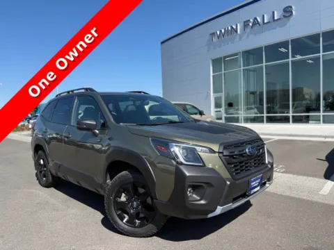 Green 2022 Subaru Forester Wilderness for sale in Twin Falls, ID