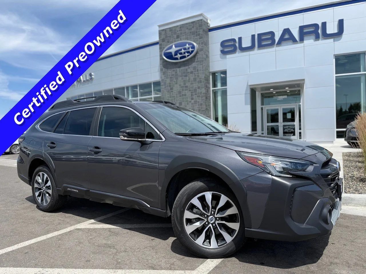 Gray 2023 Subaru Outback Limited for sale in Twin Falls, ID