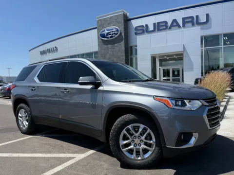 Gray 2021 Chevrolet Traverse LT Leather for sale in Twin Falls, ID