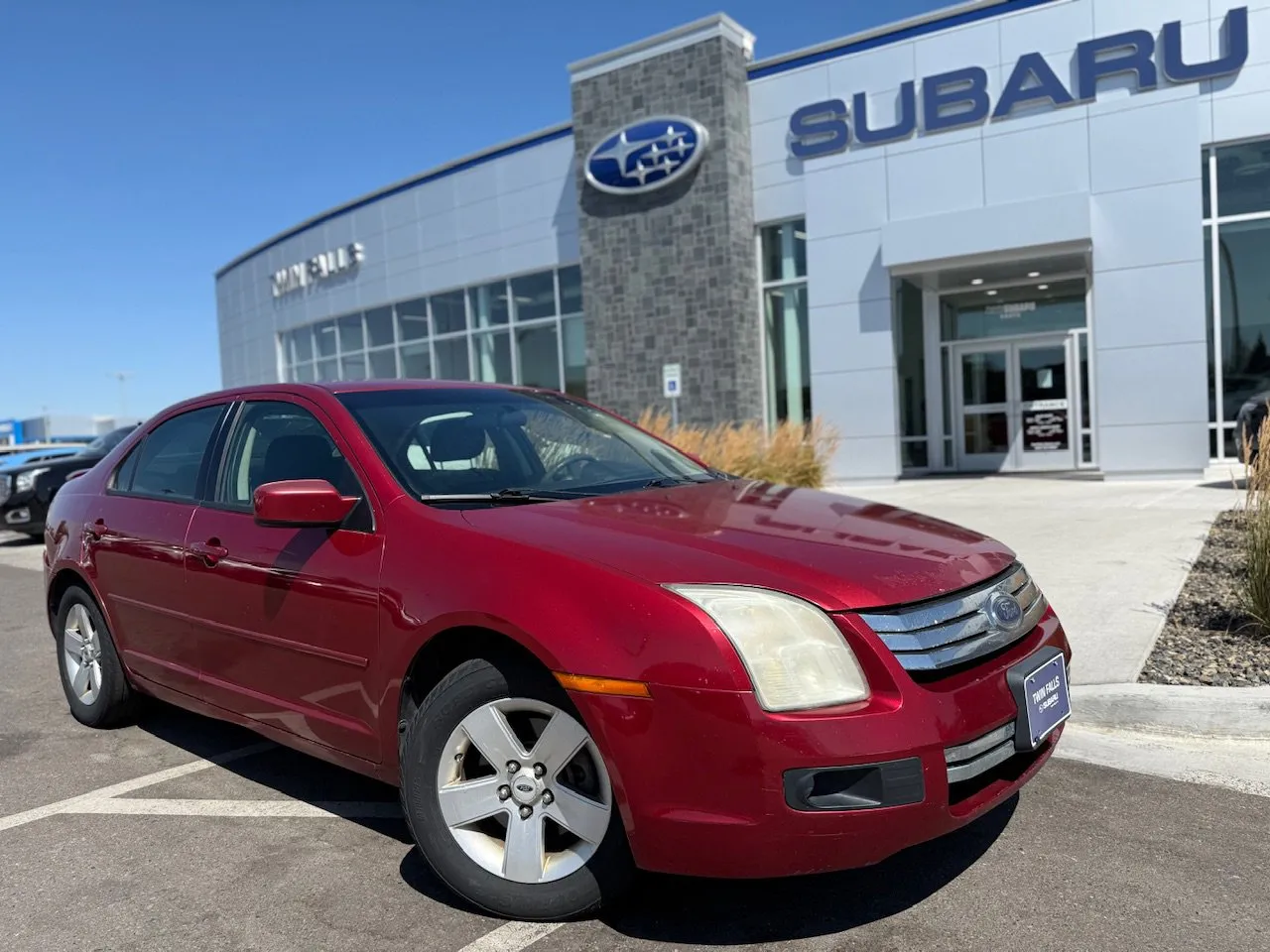 Red 2007 Ford Fusion SE for sale in Twin Falls, ID