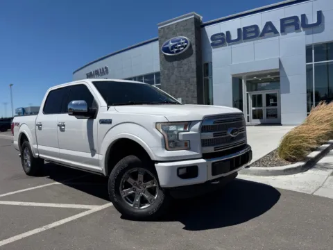 White 2015 Ford F-150 Platinum for sale in Twin Falls, ID