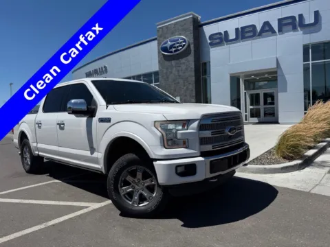 White 2015 Ford F-150 Platinum for sale in Twin Falls, ID