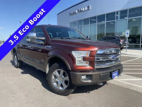 Red 2017 Ford F-150 Lariat for sale in Twin Falls, ID