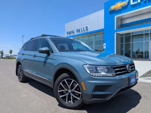 Black 2021 Volkswagen Tiguan 2.0T SE R-Line Black for sale in Twin Falls, ID