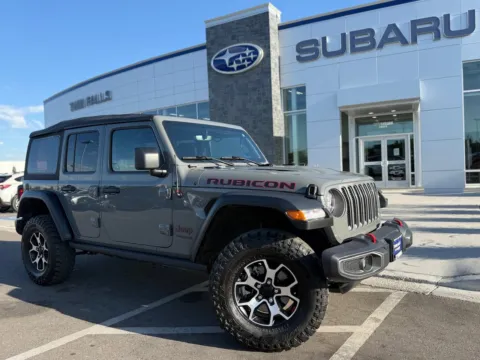 Gray 2022 Jeep Wrangler Unlimited Rubicon for sale in Twin Falls, ID