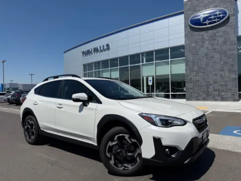White 2023 Subaru Crosstrek Limited for sale in Twin Falls, ID
