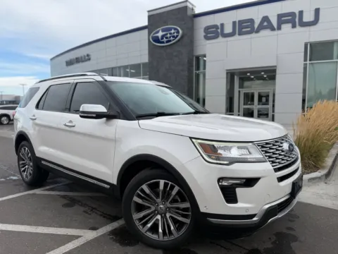 Photos of 2018 Ford Explorer Platinum for sale in Twin Falls, ID at Twin Falls Subaru