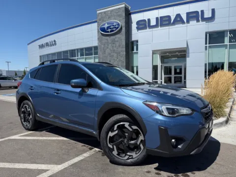 Blue 2023 Subaru Crosstrek Limited for sale in Twin Falls, ID
